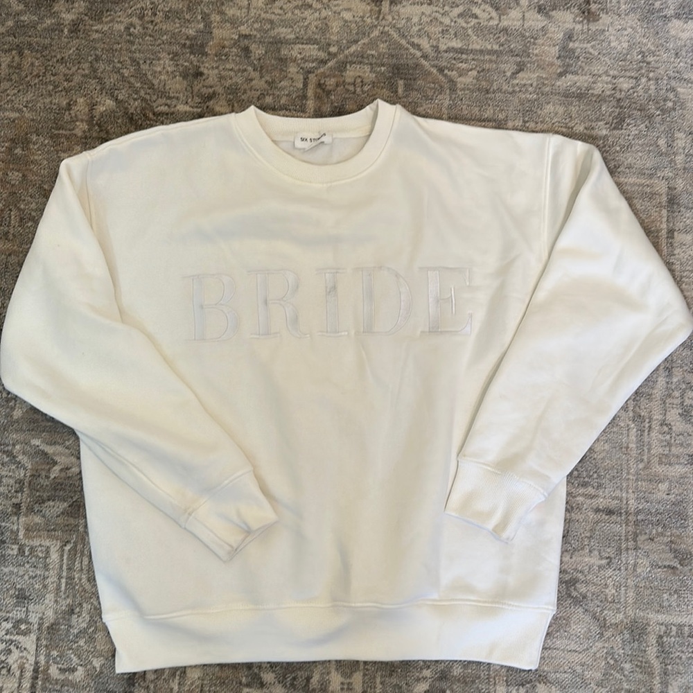 Six Stories “Bride” Crewneck